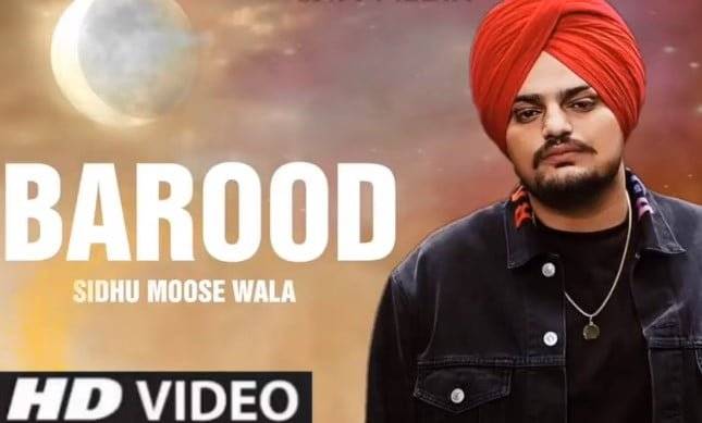 बारूद Barood Song Lyrics Hindi - Sidhu Moose Wala