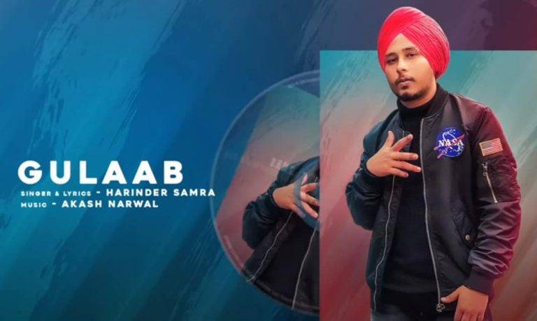गुलाब Gulab Song Lyrics Hindi - Harinder Samra