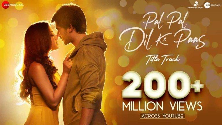 Pal Pal Dil Ke Paas Lyrics In Hindi (2019) - Arijit Singh