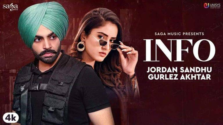 Info Lyrics In Hindi (2020) - Jordan Sandhu