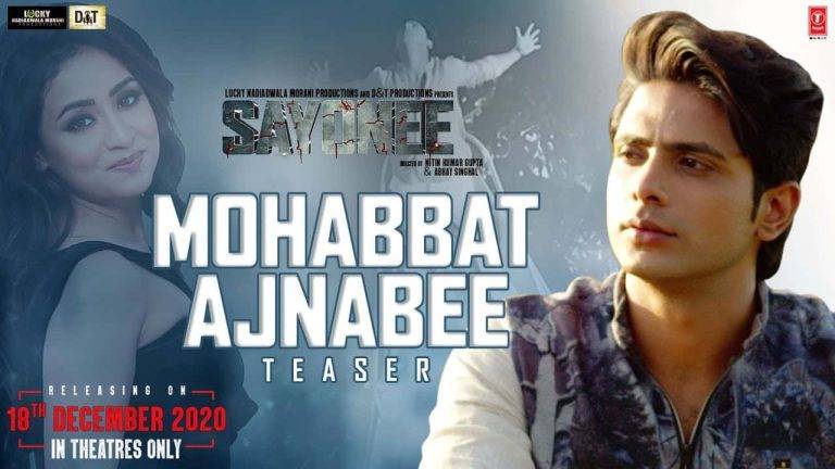 Mohabbat Ajnabee Lyrics In Hindi (2020) - Sachet Tandon & Sukriti Kakar