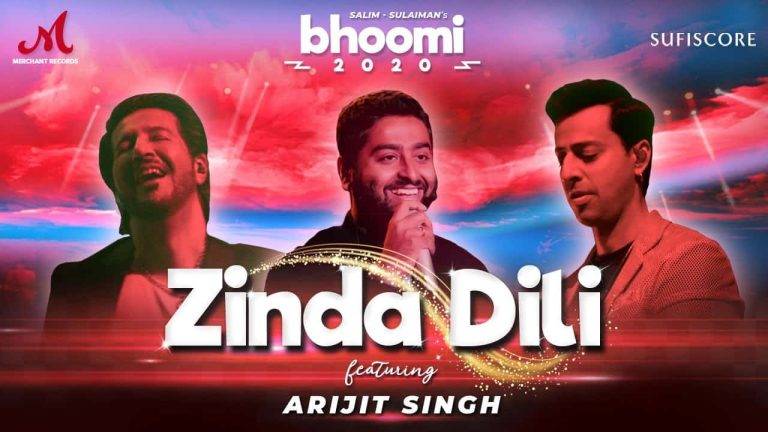 Zinda Dili Lyrics In Hindi (2020) - Arijit Singh