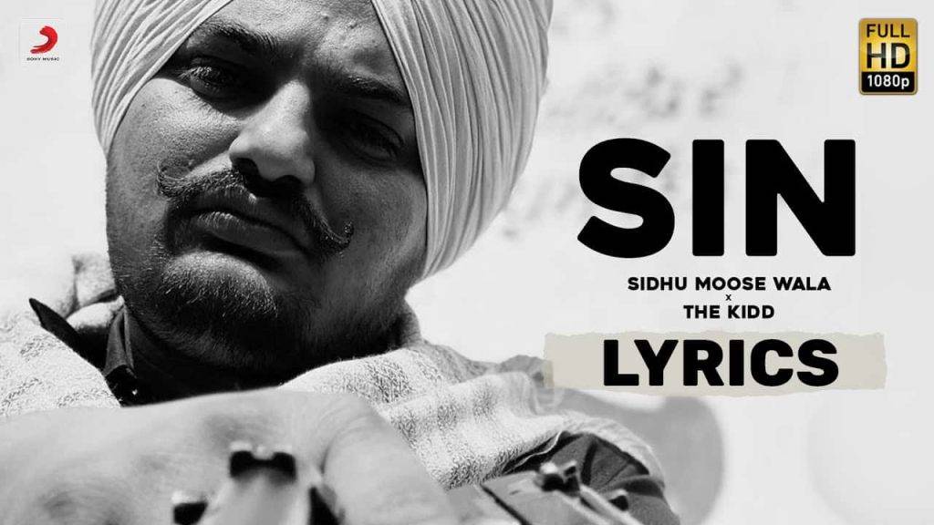 सिन Sin Lyrics In Hindi (2021) - Sidhu Moose Wala