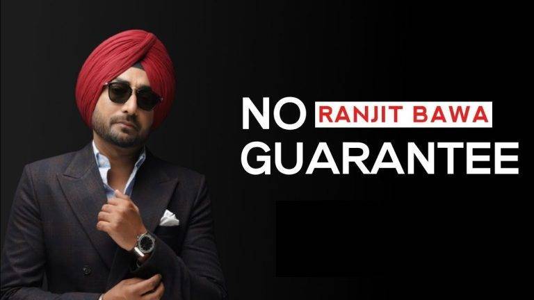 Ranjit Bawa Latest 2022 No Guarantee Lyrics in Hindi | Updated 2024 No Guarantee Lyrics in Hindi