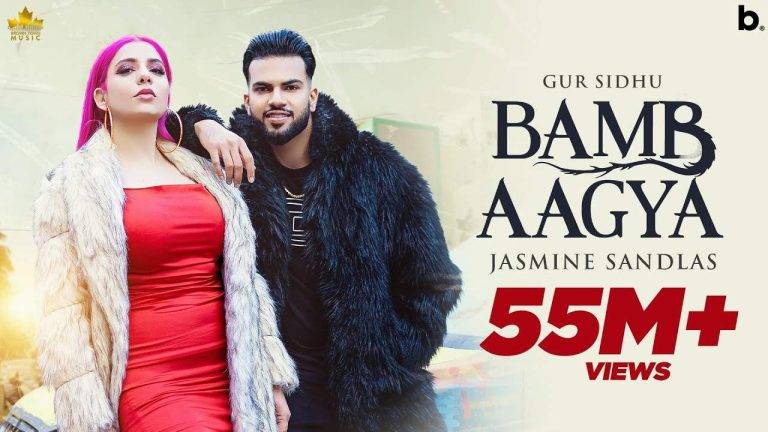 Bamb Aagya Lyrics in Hindi (2022) – Gur Sidhu and Jasmine Sandlas | Updated 2024 Bamb Aagya Lyrics in Hindi